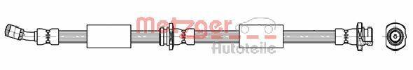 Metzger 4112002 Bremsschlauch