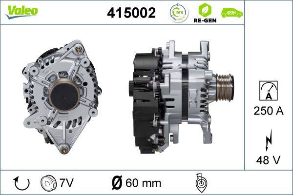 Valeo 415002 Startergenerator