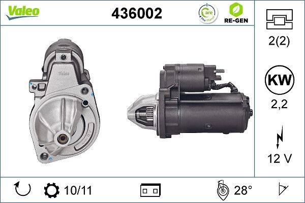 Valeo 436002 Starter