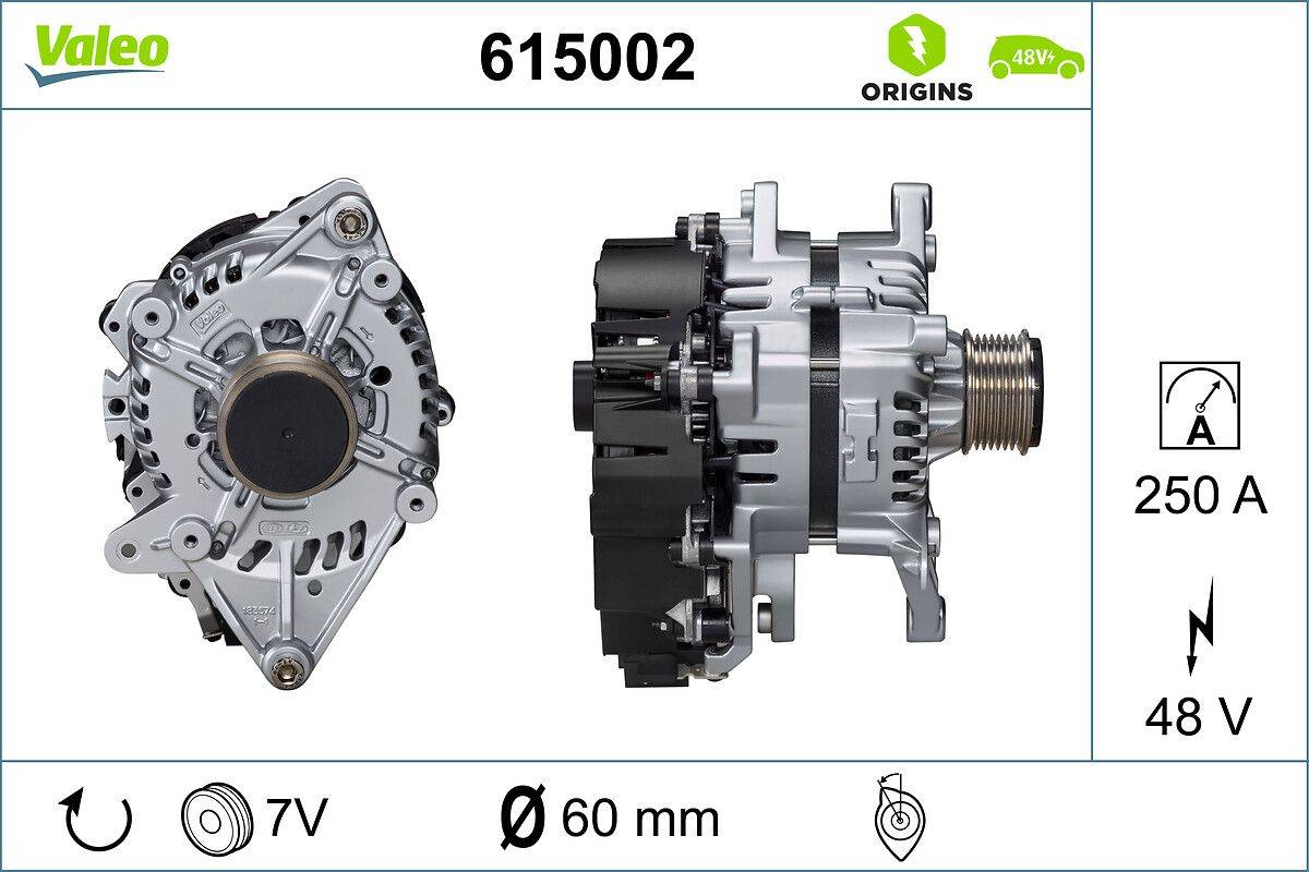 Valeo 615002 Startergenerator