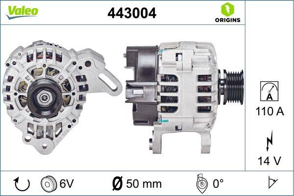 Valeo 443004 Generator