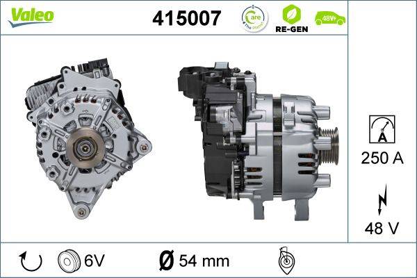 Valeo 415007 Startergenerator