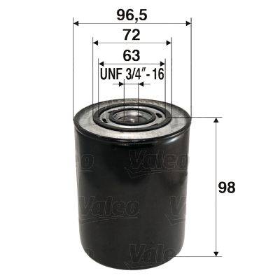 Valeo 586007 Ölfilter