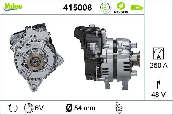 Valeo 415008 Startergenerator