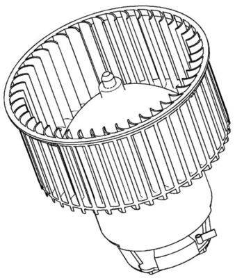 Mahle AB118000P Innenraumgebläse
