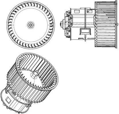 Mahle AB182000P Innenraumgebläse