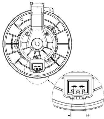 Mahle AB260000P Innenraumgebläse