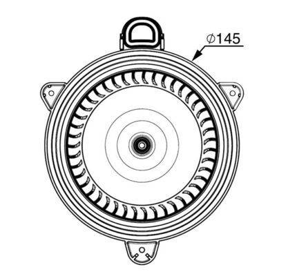 Mahle AB268000P Innenraumgebläse