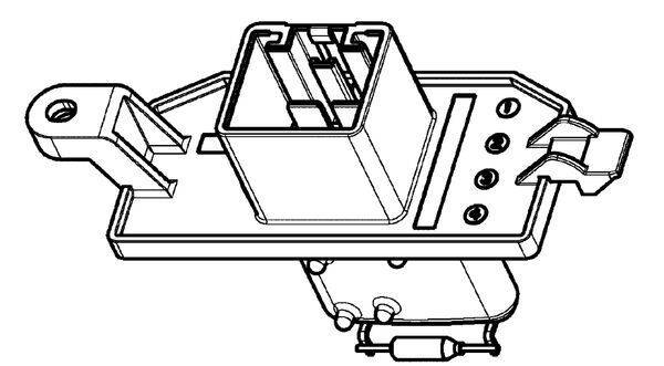 Mahle ABR104000P Widerstand, Innenraumgebläse