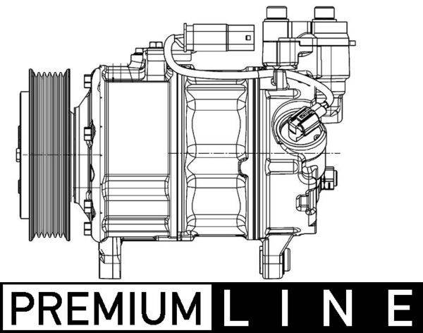Mahle ACP600000P Kompressor, Klimaanlage