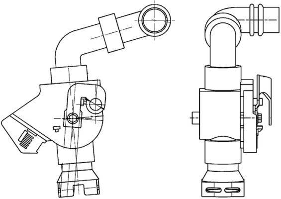 Mahle AVS5000P Magnetventil, Klimaanlage