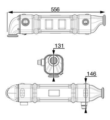 Mahle CE35000P Kühler, Abgasrückführung