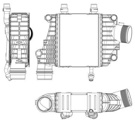 Mahle CI410000P Ladeluftkühler