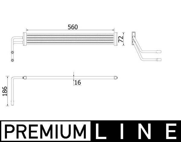 Mahle CLC93000P Ölkühler, Lenkung