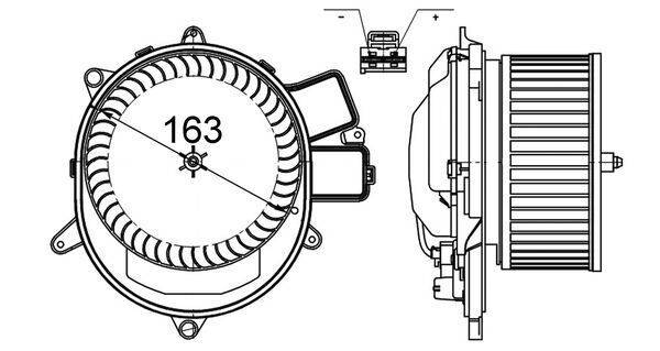 Mahle AB231000S Innenraumgebläse