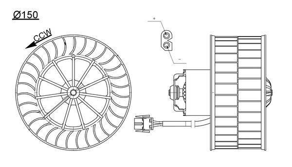 Mahle AB44000S Innenraumgebläse