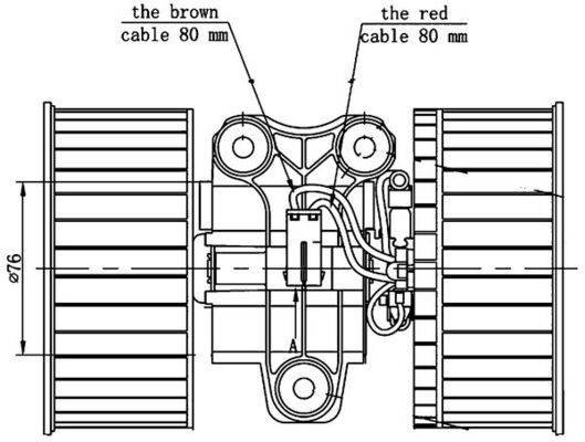 Mahle AB81000S Innenraumgebläse