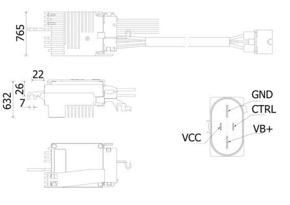 Mahle ABR79000S Regler, Innenraumgebläse