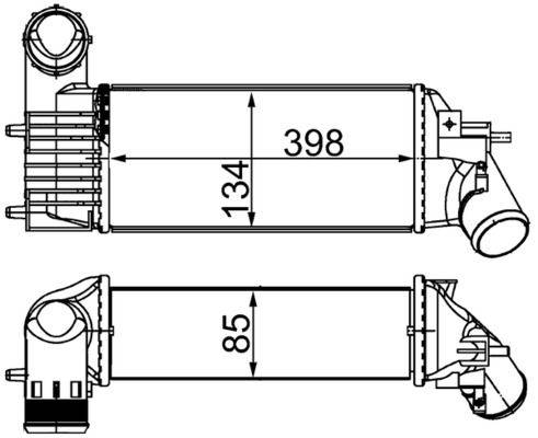 Mahle CI26000S Ladeluftkühler