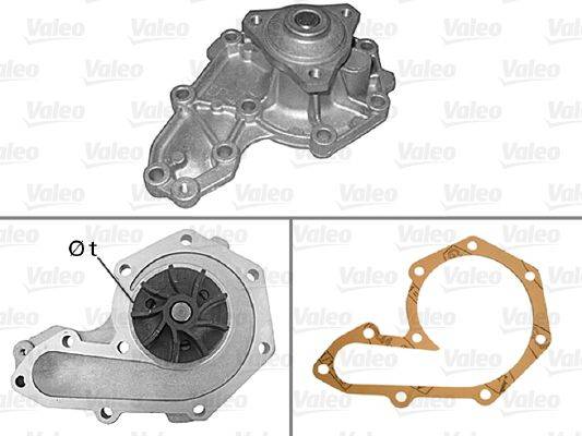 Valeo 506019 Wasserpumpe, Motorkühlung