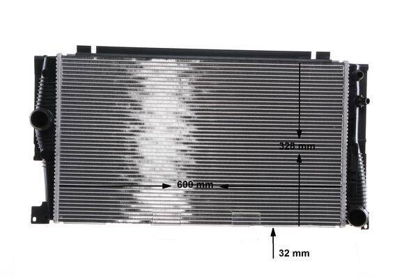 Mahle CR775001S Kühler, Motorkühlung
