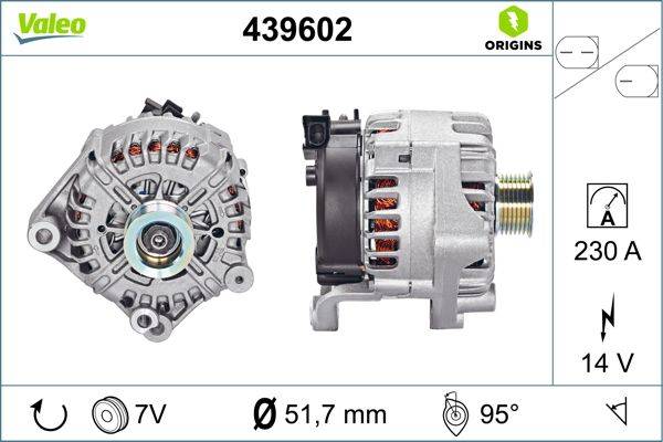Valeo 439602 Generator