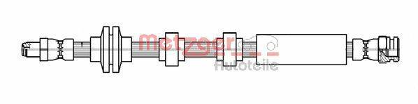 Metzger 4111803 Bremsschlauch
