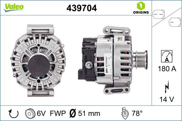 Valeo 439704 Generator
