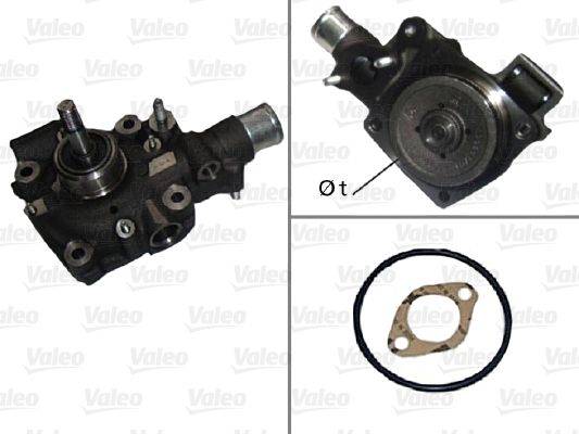 Valeo 506304 Wasserpumpe, Motorkühlung