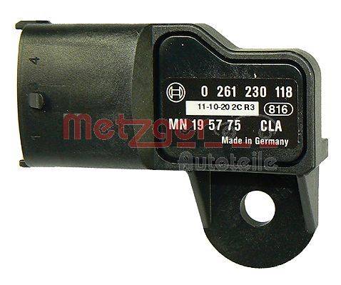 Metzger 0906105 Sensor, Saugrohrdruck