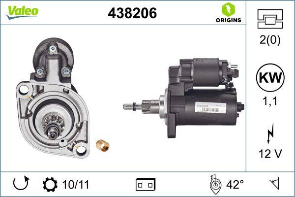 Valeo 438206 Starter