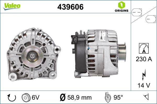 Valeo 439606 Generator