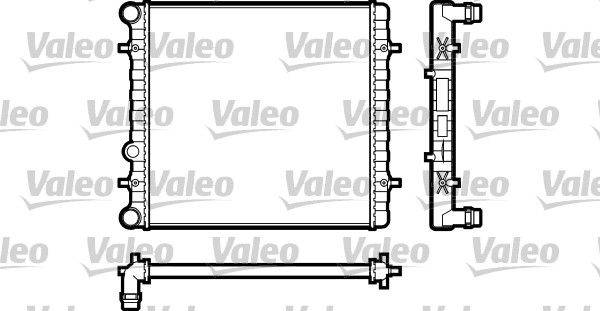 Valeo 731606 Kühler, Motorkühlung