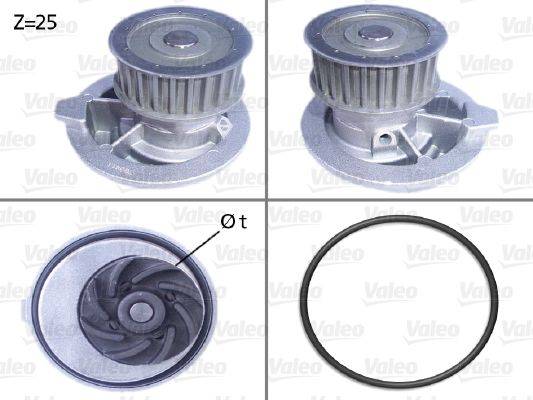 Valeo 506309 Wasserpumpe, Motorkühlung