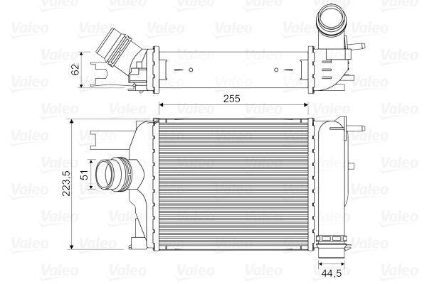 Valeo 818609 Ladeluftkühler