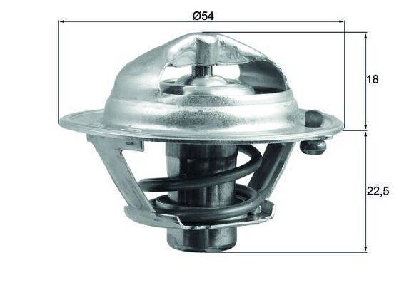 Mahle TX16685D Thermostat, Kühlmittel