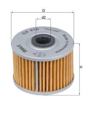 Mahle OX410 Ölfilter