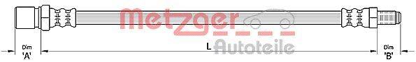 Metzger 4110310 Bremsschlauch