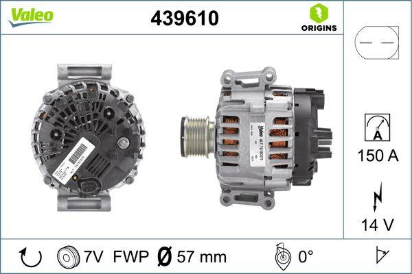 Valeo 439610 Generator