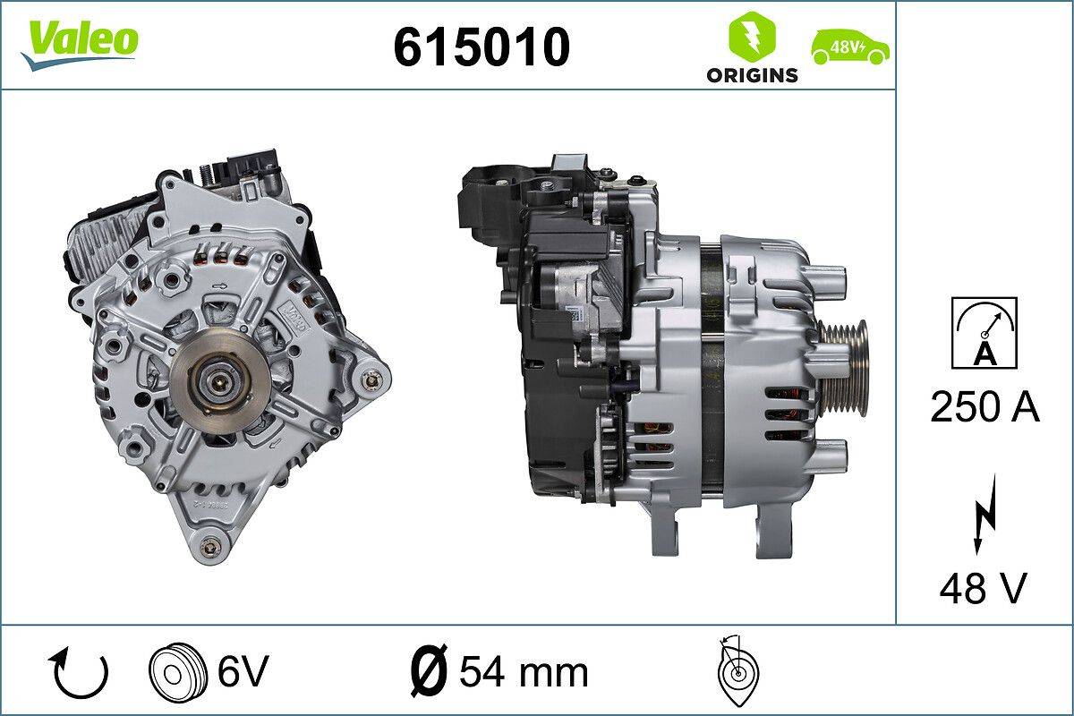 Valeo 615010 Startergenerator