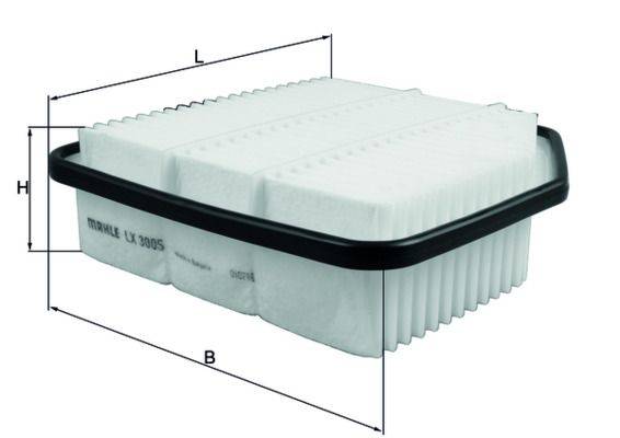 Mahle LX3005 Luftfilter