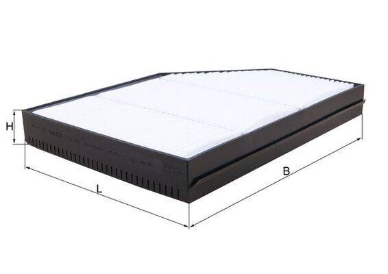 Mahle LA1006 Filter, Innenraumluft