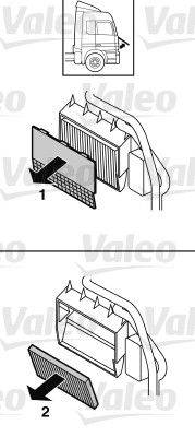 Valeo 716010 Filter, Innenraumluft