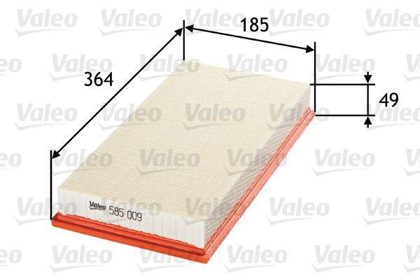 Valeo 585009 Luftfilter