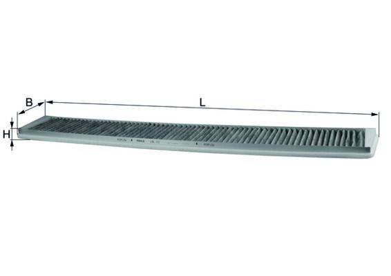 Mahle LAK102 Filter, Innenraumluft