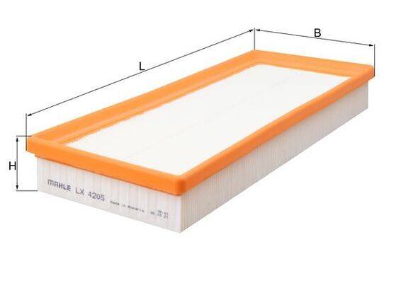 Mahle LX4205 Luftfilter