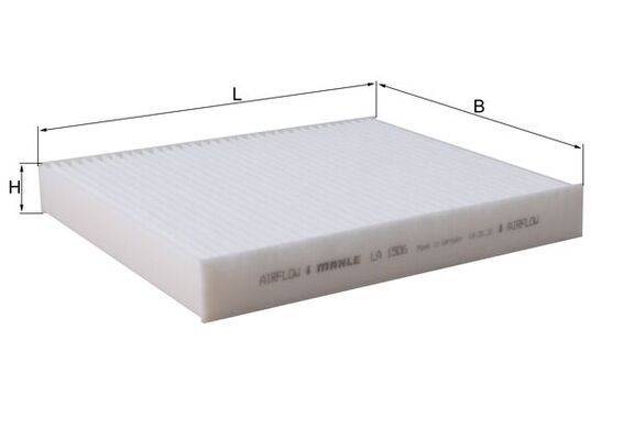 Mahle LA1506 Filter, Innenraumluft