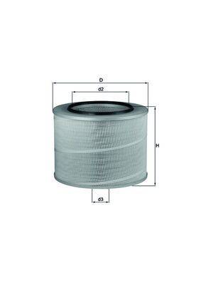 Mahle LX506 Luftfilter