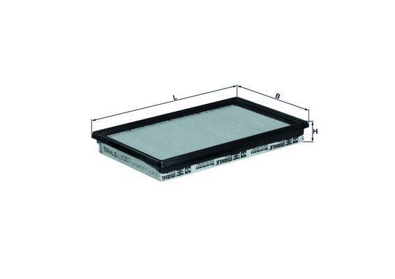 Mahle LX307 Luftfilter