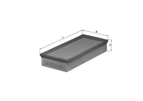 Mahle LX408 Luftfilter